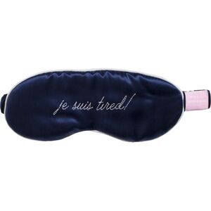 Hill House Home “Je Suis Tired” Silk Eye Mask